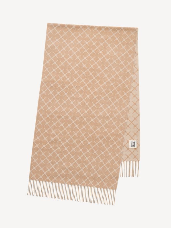 ORTEGA Cashmere Blend Scarf Tannin