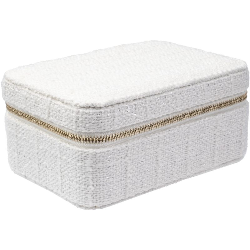 Tweed JEWELLERY Box Off White
