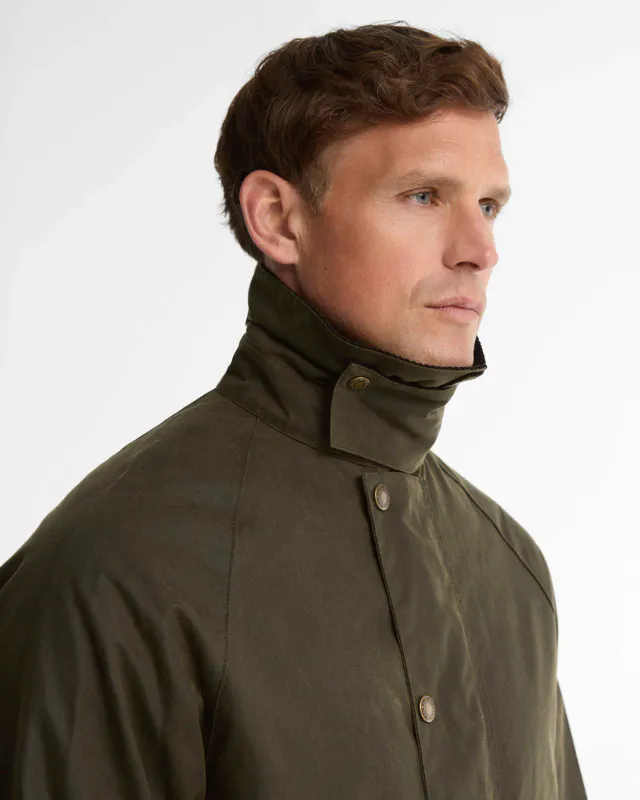 Country Waxed Mac Olive 