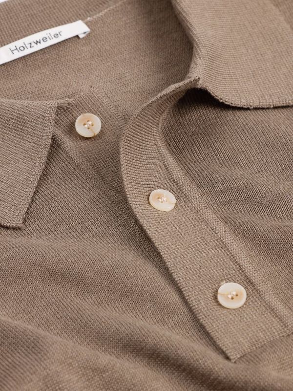 OLLIE Polo Shirt Taupe