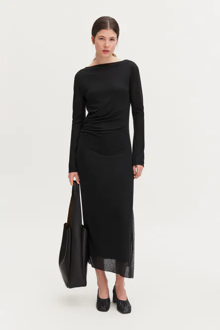 Hovedbilde Lyocell Cashmere Dress Black
