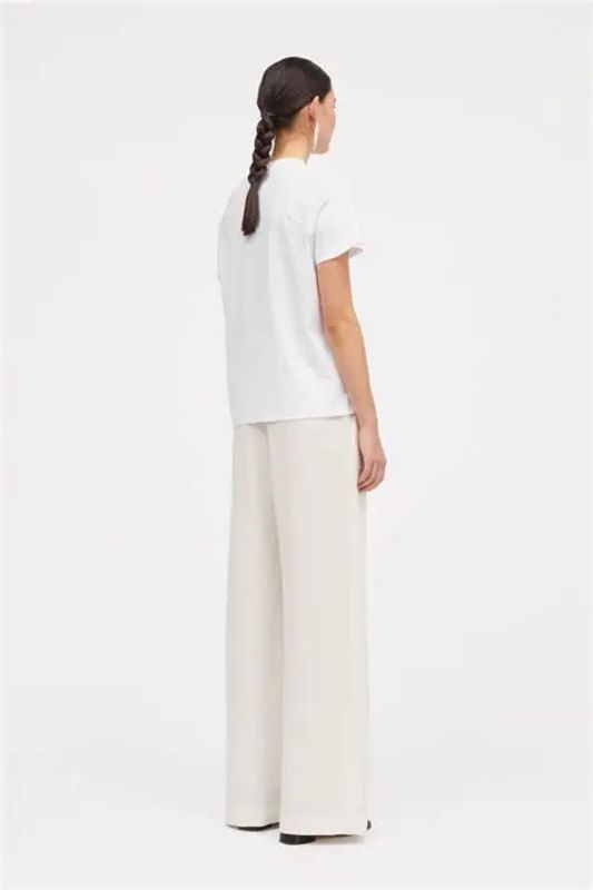LAIA Cotton Jersey White