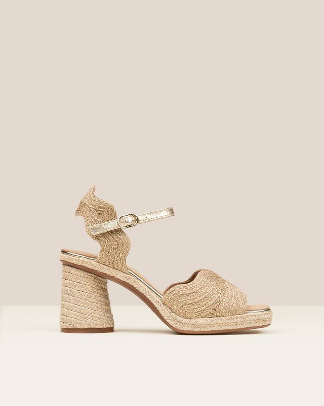 DANAE Cor Sandals Platino