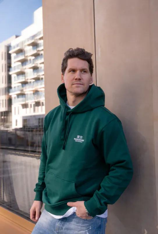 Hoodie Tokyo Green 