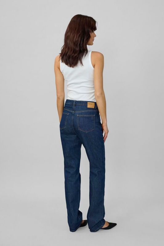 07 THE ISA 139 HIGH STRAIGHT Dark Blue Un-Wash