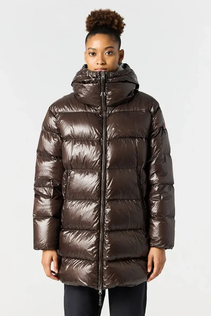 IVONNE LONG DOWN Jacket Earth Brown