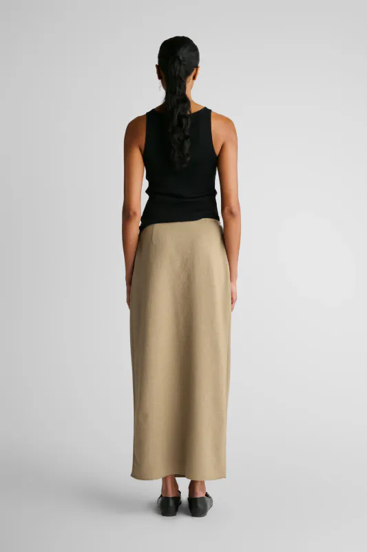 TURNIP Skirt Khaki