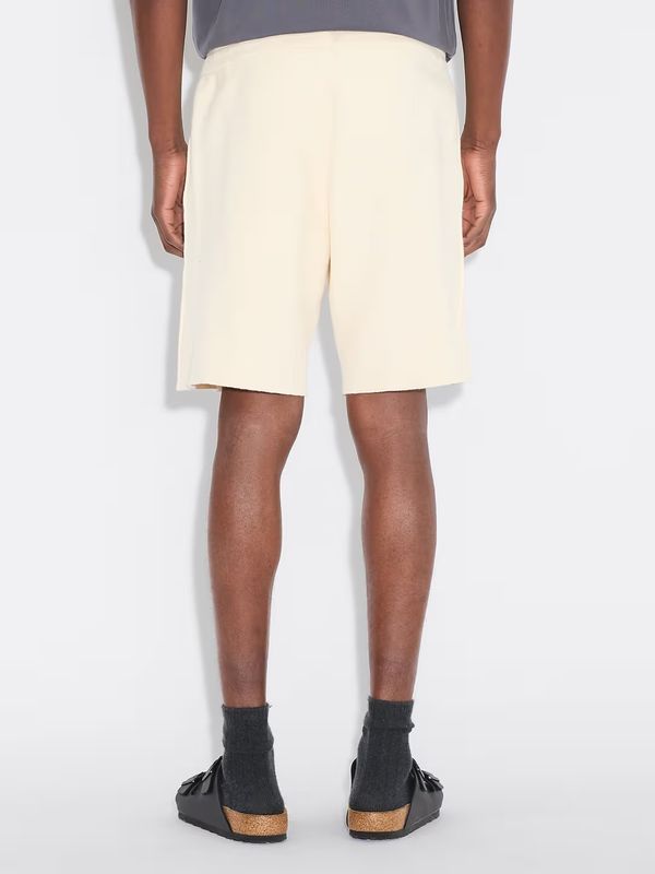 Summer Cashmere-Blend Shorts Ecru