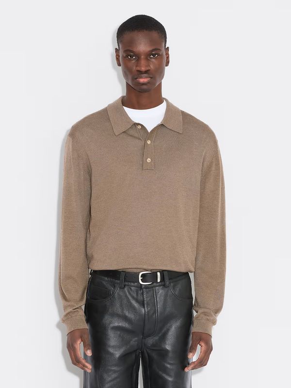 OLLIE Polo Shirt Taupe